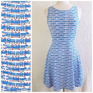 ModCloth Gator Good Skater Dress